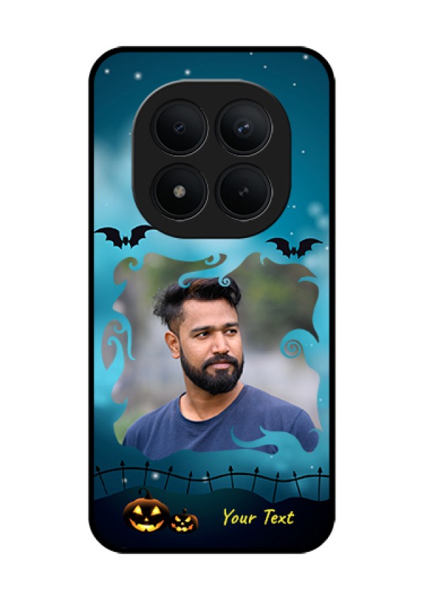 Xiaomi Redmi Note 15 Pro Plus 5G Custom Glass Phone Case - Halloween Frame Design