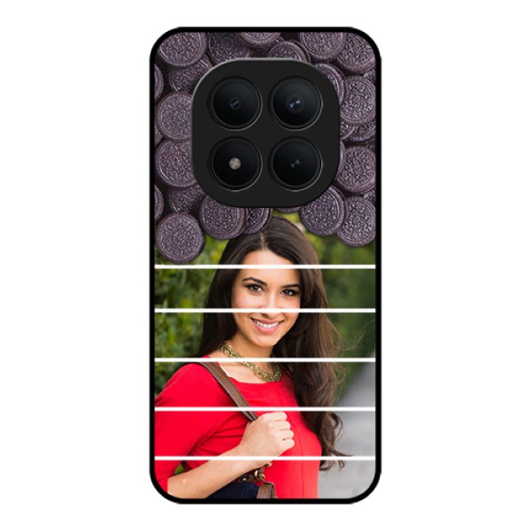 Xiaomi Redmi Note 15 Pro Plus 5G Custom Glass Phone Case - With Oreo Biscuit Design Xiaomi Redmi Note 15 Pro Plus 5G Custom Glass Phone Case - With Oreo Biscuit Design