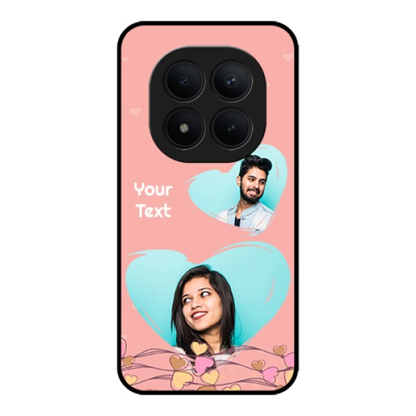 Xiaomi Redmi Note 15 Pro Plus 5G Custom Glass Phone Case - Love Doodle Design Xiaomi Redmi Note 15 Pro Plus 5G Custom Glass Phone Case - Love Doodle Design