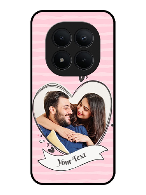 Custom Xiaomi Redmi Note 15 Pro Plus 5G Custom Glass Phone Case - Vintage Heart Design