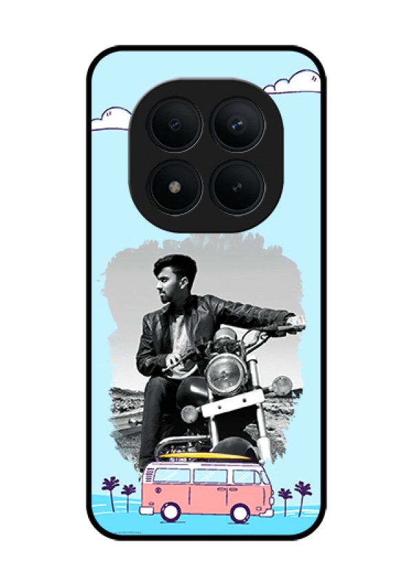 Xiaomi Redmi Note 15 Pro Plus 5G Custom Glass Phone Case - Travel & Adventure Design