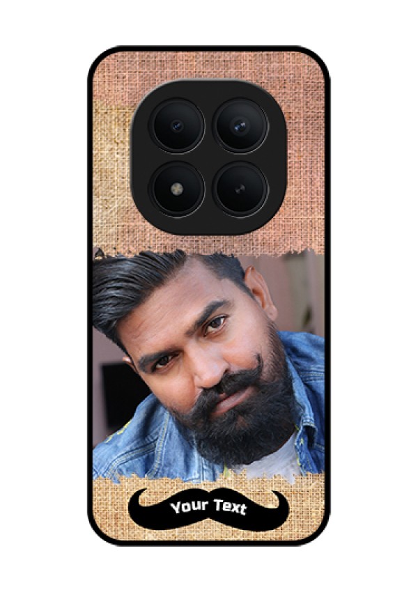 Xiaomi Redmi Note 15 Pro Plus 5G Custom Glass Phone Case - With Texture Design