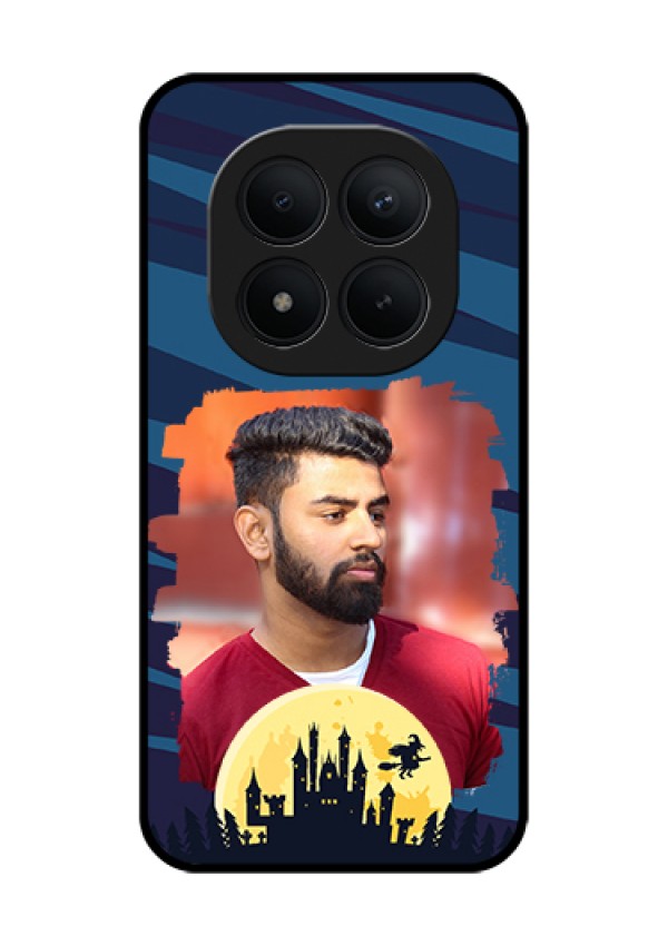Xiaomi Redmi Note 15 Pro Plus 5G Custom Glass Phone Case - Halloween Witch Design