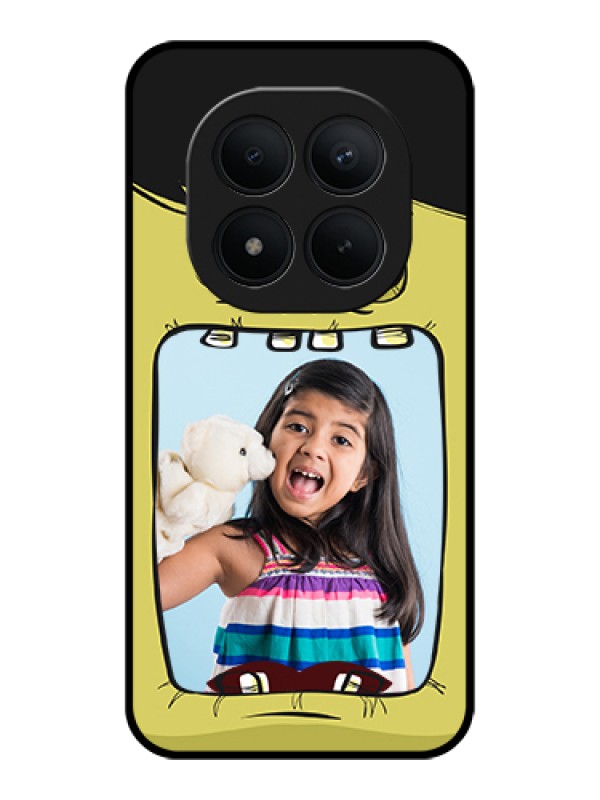 Custom Xiaomi Redmi Note 15 Pro Plus 5G Custom Glass Phone Case - Cartoon Monster Back Case Design