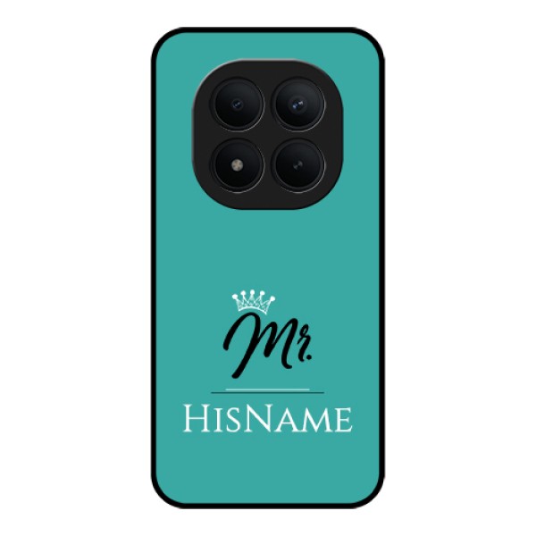 Xiaomi Redmi Note 15 Pro Plus 5G Custom Glass Phone Case - Mr With Name Design Xiaomi Redmi Note 15 Pro Plus 5G Custom Glass Phone Case - Mr With Name Design