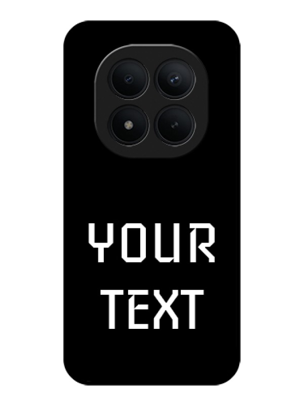 Custom Xiaomi Redmi Note 15 Pro Plus 5G Custom Glass Phone Case - Your Name Design