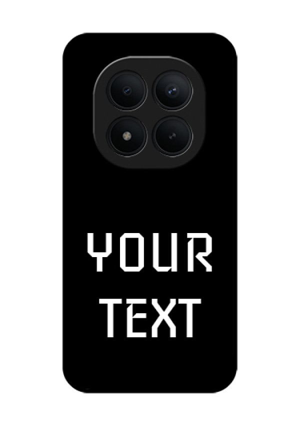 Xiaomi Redmi Note 15 Pro Plus 5G Custom Glass Phone Case - Your Name Design