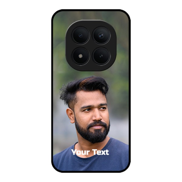 Xiaomi Redmi Note 15 Pro Plus 5G Custom Glass Phone Case - Photo With Text Design Xiaomi Redmi Note 15 Pro Plus 5G Custom Glass Phone Case - Photo With Text Design