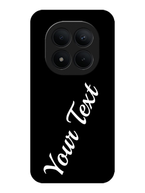 Custom Xiaomi Redmi Note 15 Pro Plus 5G Custom Glass Phone Case - With Your Name Design