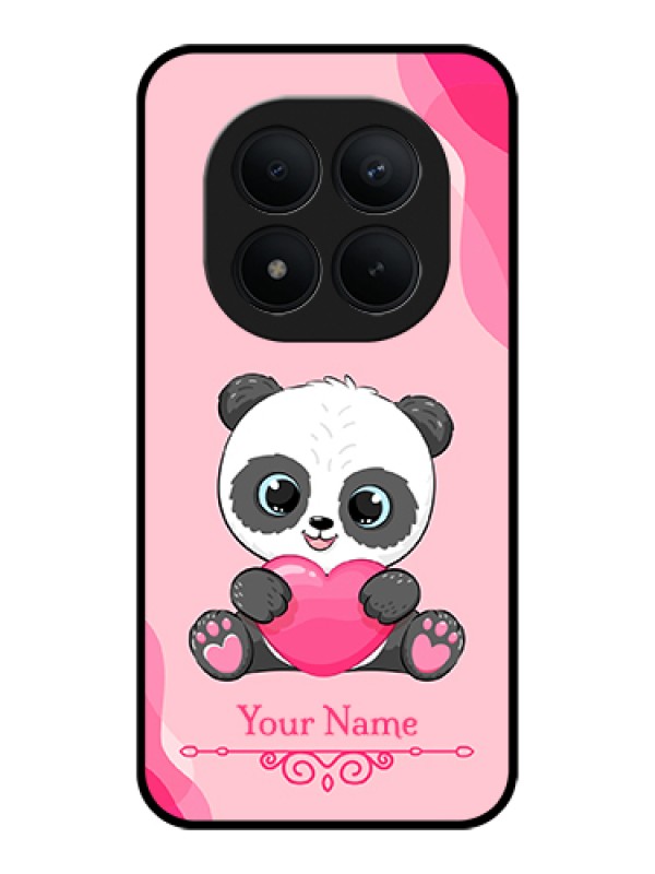 Custom Xiaomi Redmi Note 15 Pro Plus 5G Custom Glass Phone Case - Cute Panda Design