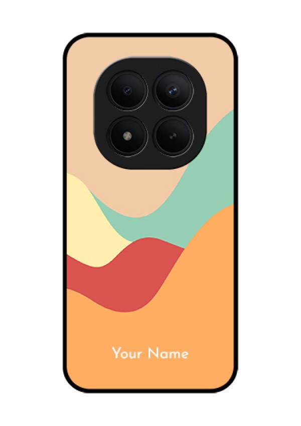 Xiaomi Redmi Note 15 Pro Plus 5G Custom Glass Phone Case - Ocean Waves Multi - Colour Design