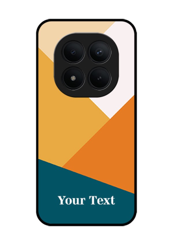 Xiaomi Redmi Note 15 Pro Plus 5G Custom Glass Phone Case - Stacked Multi - Colour Design