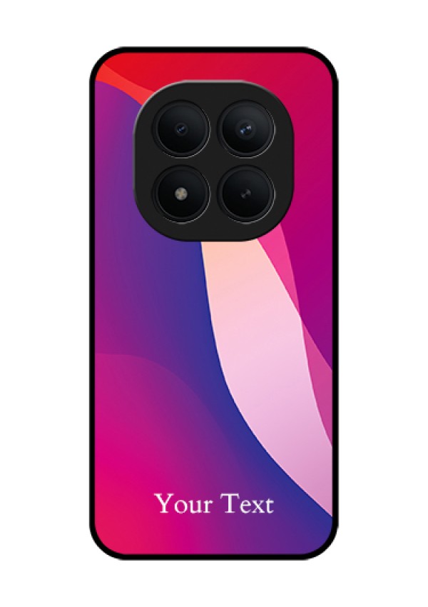 Xiaomi Redmi Note 15 Pro Plus 5G Custom Glass Phone Case - Digital Abstract Overlap Design