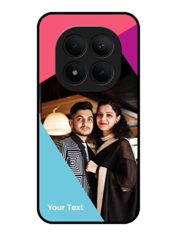 Custom Xiaomi Redmi Note 15 Pro Plus 5G Custom Glass Phone Case - Stacked Triple Colour Design