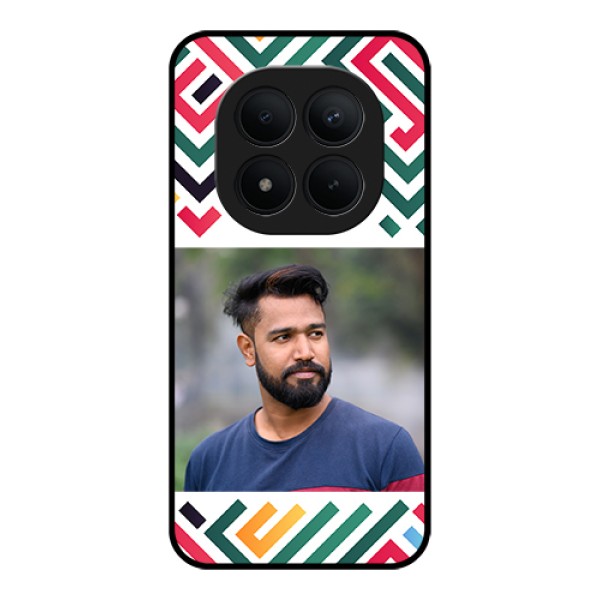 Xiaomi Redmi Note 15 Pro Plus 5G Custom Glass Phone Case - Colorful Maze Pattern Design Xiaomi Redmi Note 15 Pro Plus 5G Custom Glass Phone Case - Colorful Maze Pattern Design