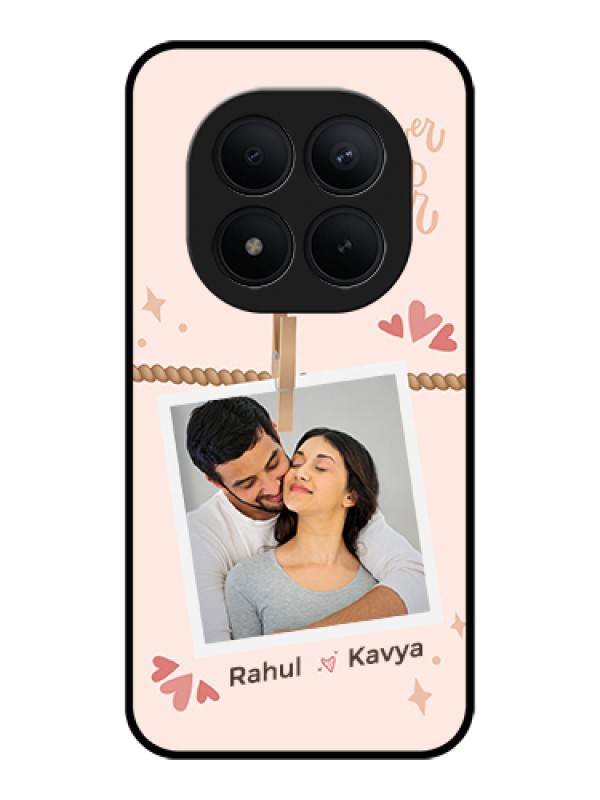 Custom Xiaomi Redmi Note 15 Pro Plus 5G Custom Glass Phone Case - Forever And Ever Love Design