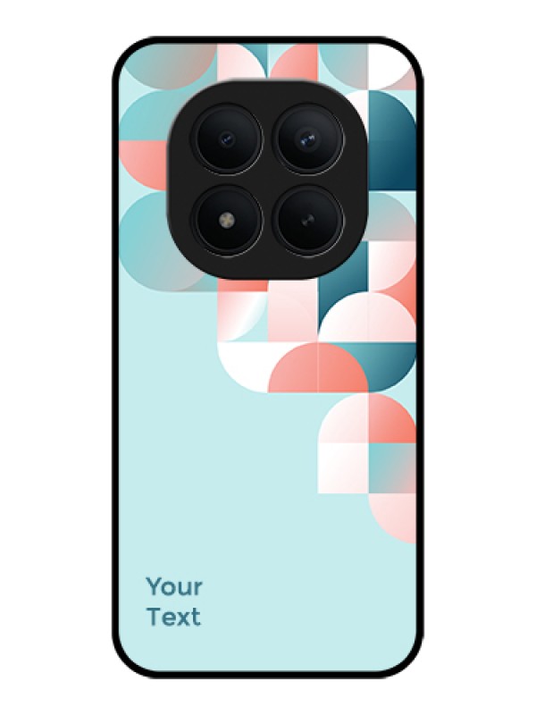 Custom Xiaomi Redmi Note 15 Pro Plus 5G Custom Glass Phone Case - Stylish Semi - Circle Pattern Design
