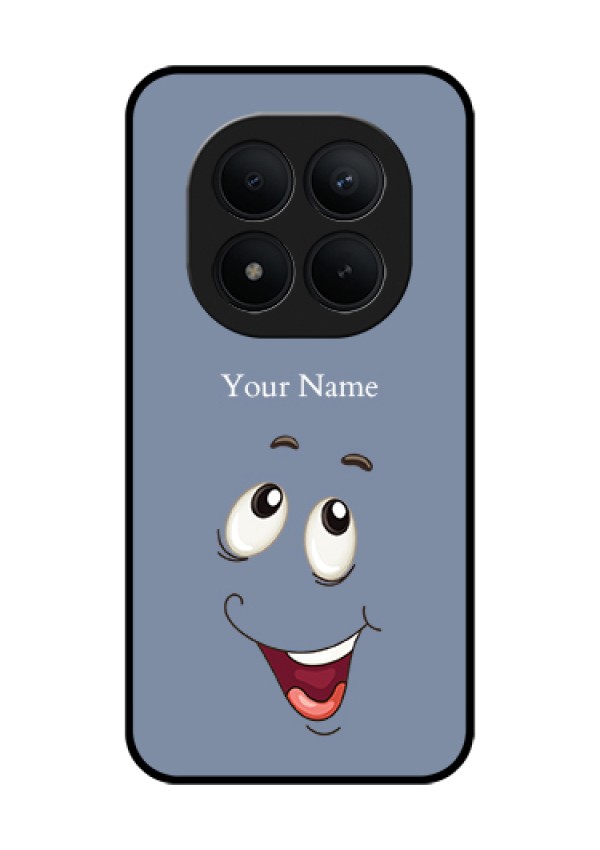 Xiaomi Redmi Note 15 Pro Plus 5G Custom Glass Phone Case - Laughing Cartoon Face Design
