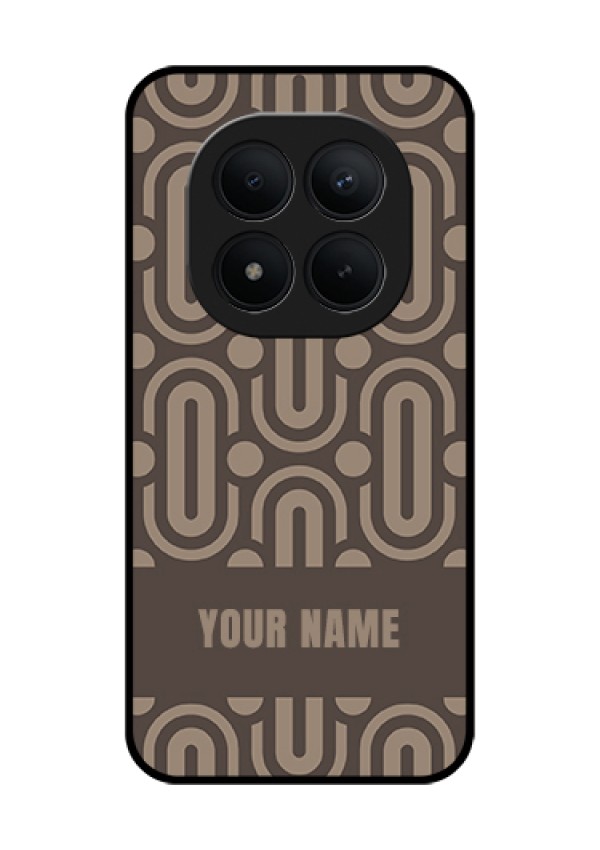 Xiaomi Redmi Note 15 Pro Plus 5G Custom Glass Phone Case - Captivating Zero Pattern Design