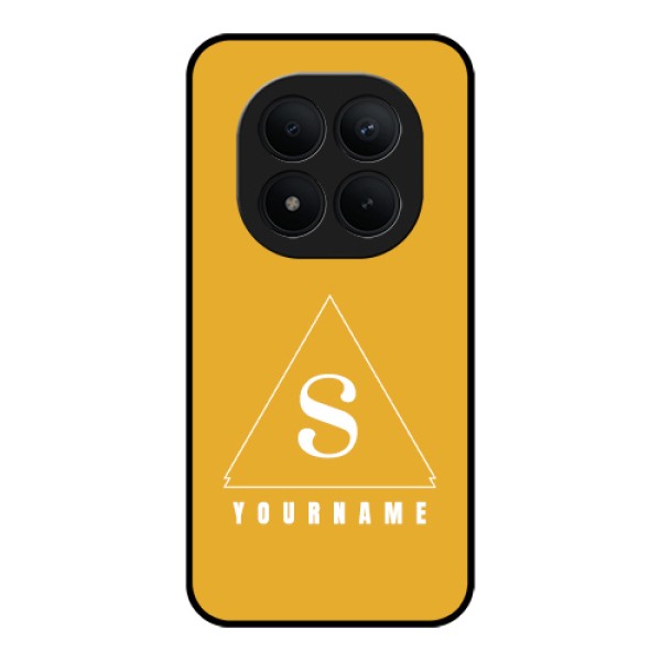Xiaomi Redmi Note 15 Pro Plus 5G Custom Glass Phone Case - Simple Triangle Design Xiaomi Redmi Note 15 Pro Plus 5G Custom Glass Phone Case - Simple Triangle Design