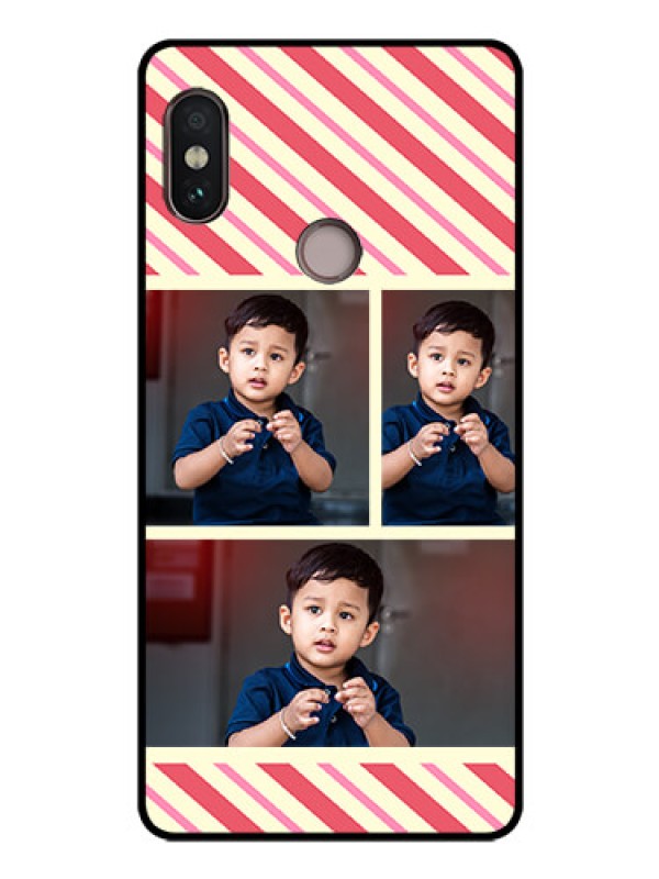 Custom Redmi Note 5 Pro Personalized Glass Phone Case  - Picture Upload Mobile Case Design