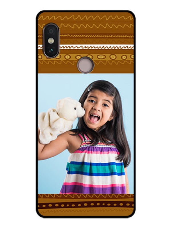 Custom Redmi Note 5 Pro Custom Glass Phone Case  - Friends Picture Upload Design 