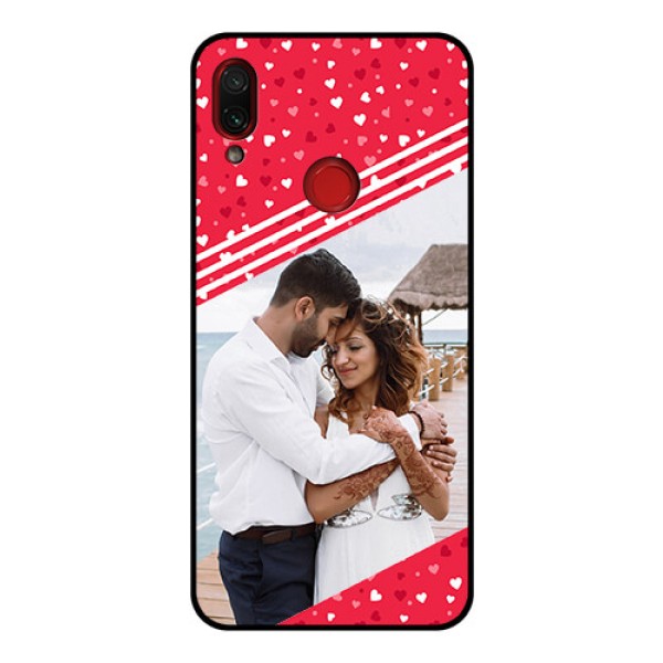 Redmi Note 7 Pro Custom Glass Mobile Case  - Valentines Gift Design