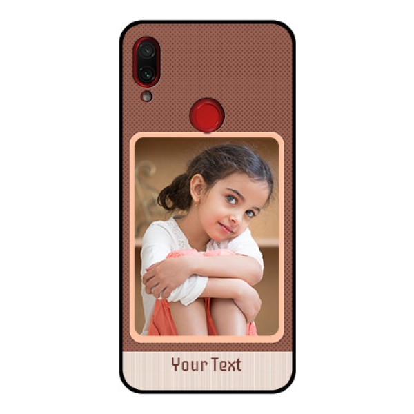 Redmi Note 7 Pro Custom Glass Phone Case - Simple Pic Upload Design Redmi Note 7 Pro Custom Glass Phone Case - Simple Pic Upload Design