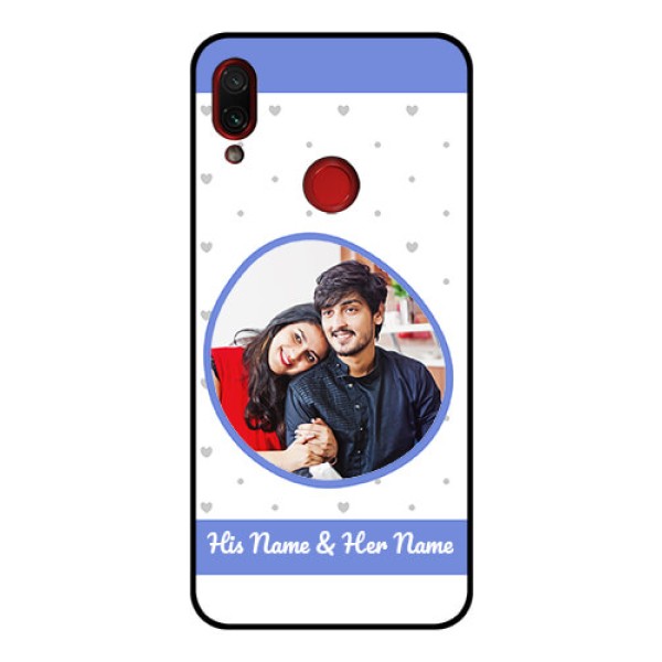 Redmi Note 7 Pro Photo Printing on Glass Case  - Premium Case Design