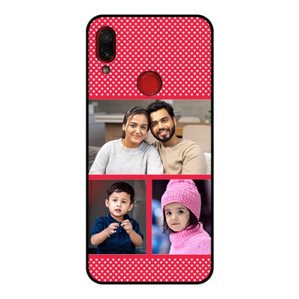 Redmi Note 7 Pro Personalized Glass Phone Case - Bulk Pic Upload Design Redmi Note 7 Pro Personalized Glass Phone Case - Bulk Pic Upload Design