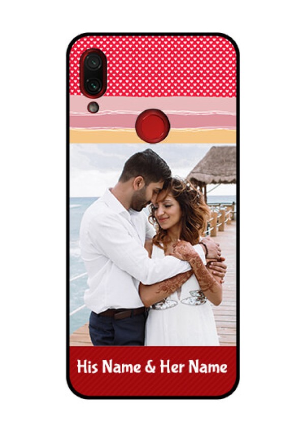 Redmi Note 7 Pro Custom Glass Mobile Case  - Premium Case Design