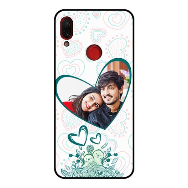 Redmi Note 7 Pro Photo Printing on Glass Case - Premium Couple Design Redmi Note 7 Pro Photo Printing on Glass Case - Premium Couple Design