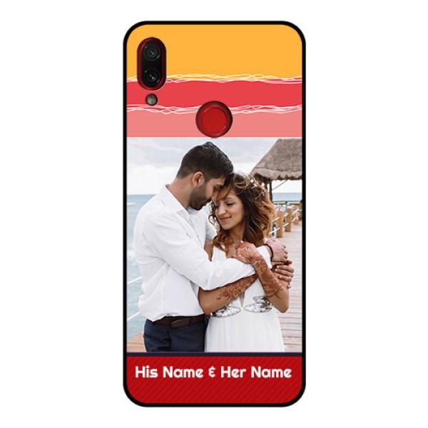 Redmi Note 7 Pro Custom Glass Mobile Case - Colorful Case Design Redmi Note 7 Pro Custom Glass Mobile Case - Colorful Case Design