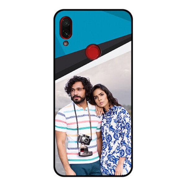 Redmi Note 7 Pro Photo Printing on Glass Case - Simple Pattern Photo Upload Design Redmi Note 7 Pro Photo Printing on Glass Case - Simple Pattern Photo Upload Design
