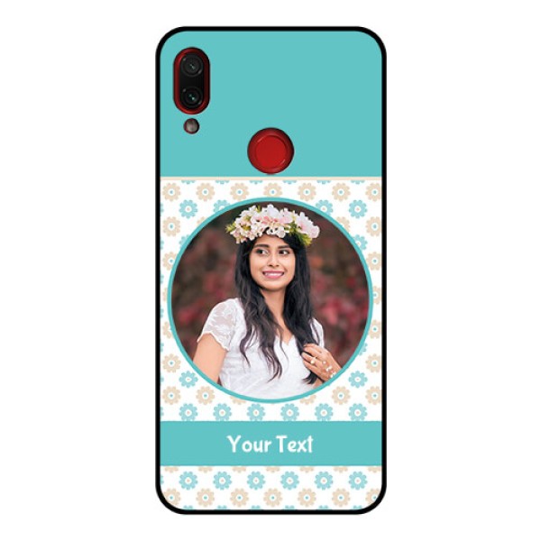 Redmi Note 7 Pro Custom Glass Mobile Case - Beautiful Flowers Design Redmi Note 7 Pro Custom Glass Mobile Case - Beautiful Flowers Design