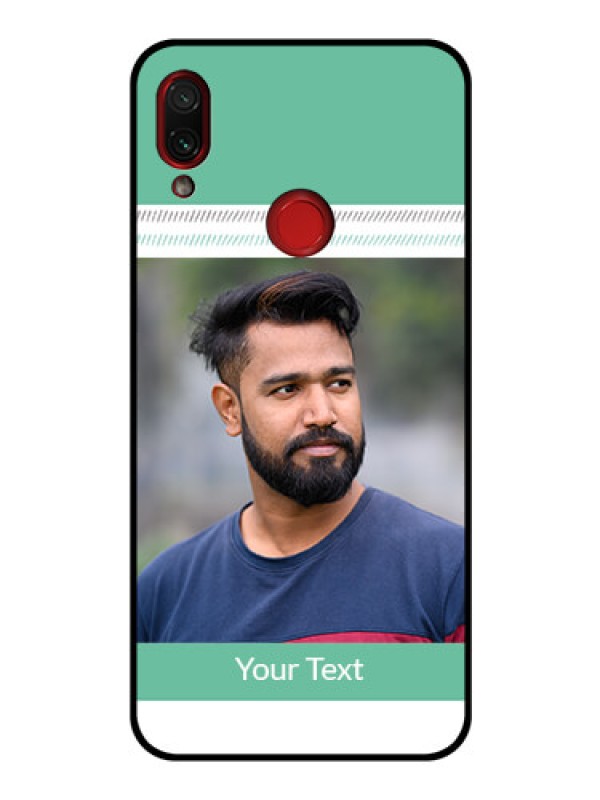 Custom Redmi Note 7 Pro Custom Glass Phone Case  - Premium Cases for Girls