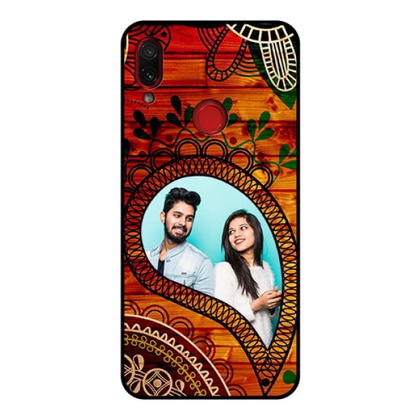 Redmi Note 7 Pro Personalized Glass Phone Case - Abstract Colorful Design Redmi Note 7 Pro Personalized Glass Phone Case - Abstract Colorful Design