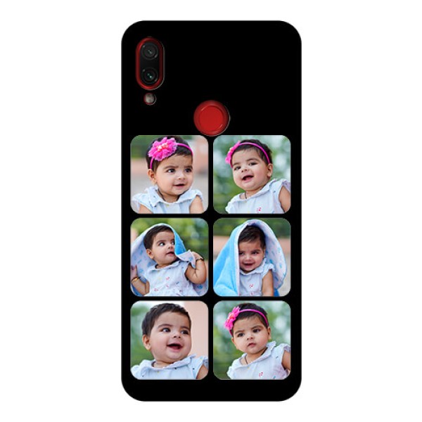 Redmi Note 7 Pro Photo Printing on Glass Case - Multiple Pictures Design Redmi Note 7 Pro Photo Printing on Glass Case - Multiple Pictures Design