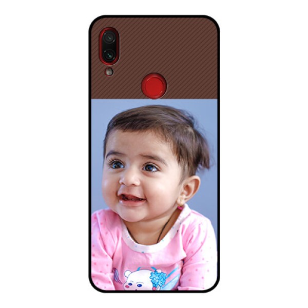Redmi Note 7 Pro Custom Glass Mobile Case  - Elegant Case Design