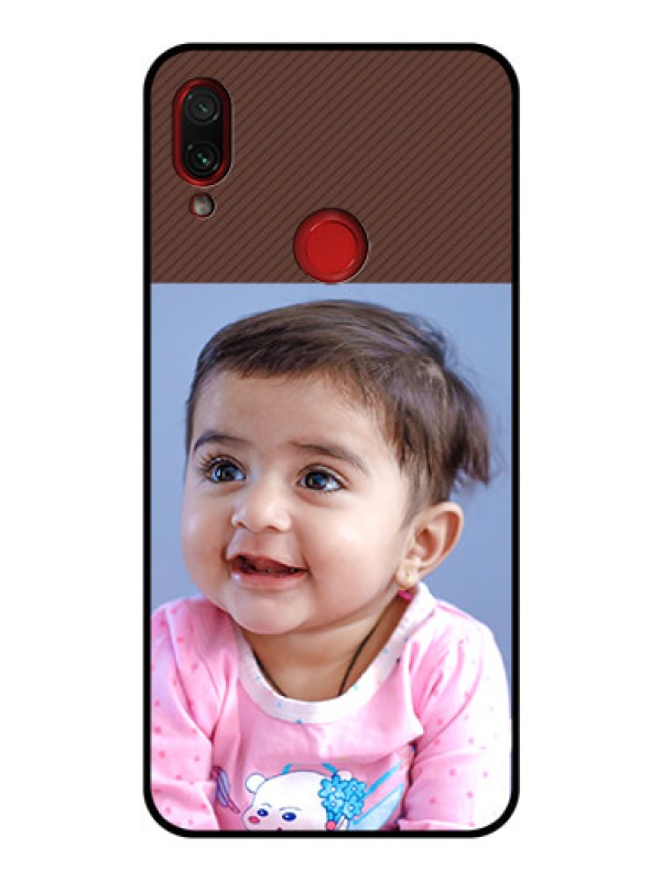 Custom Redmi Note 7 Pro Custom Glass Mobile Case  - Elegant Case Design