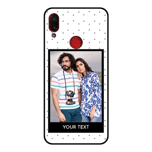 Redmi Note 7 Pro Photo Printing on Glass Case  - Premium Design
