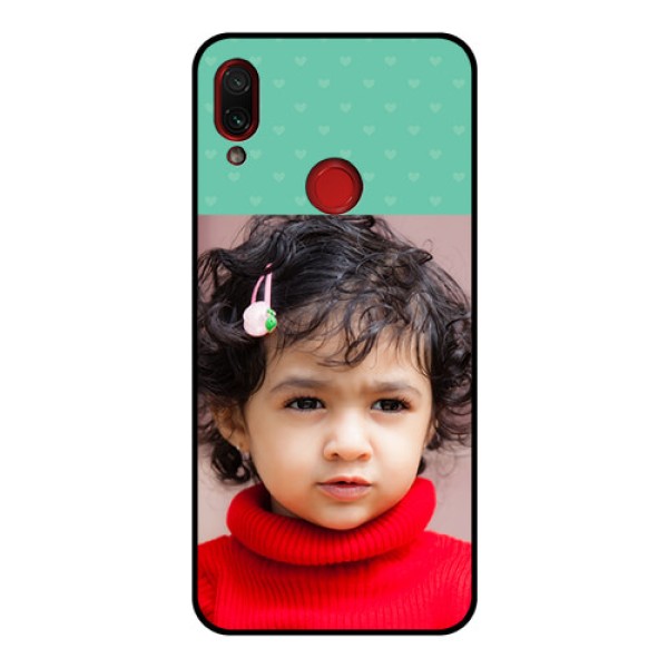 Redmi Note 7 Pro Custom Glass Phone Case  - Lovers Picture Design