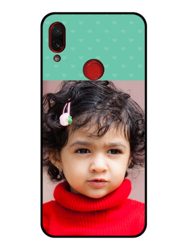Custom Redmi Note 7 Pro Custom Glass Phone Case  - Lovers Picture Design