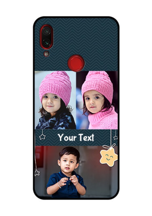 Redmi Note 7 Pro Custom Glass Mobile Case  - Hanging Stars Design