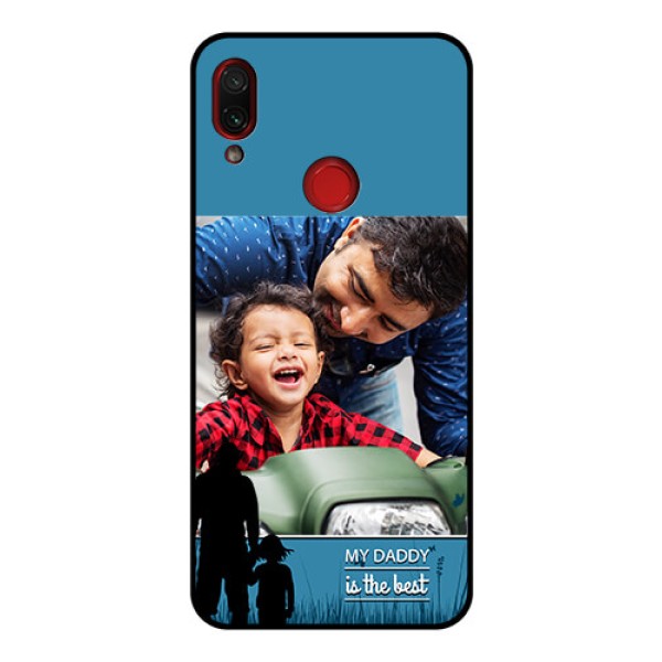 Redmi Note 7 Pro Custom Glass Mobile Case  - Best dad design 