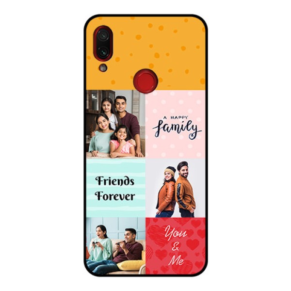 Redmi Note 7 Pro Personalized Glass Phone Case - Images with Quotes Design Redmi Note 7 Pro Personalized Glass Phone Case - Images with Quotes Design