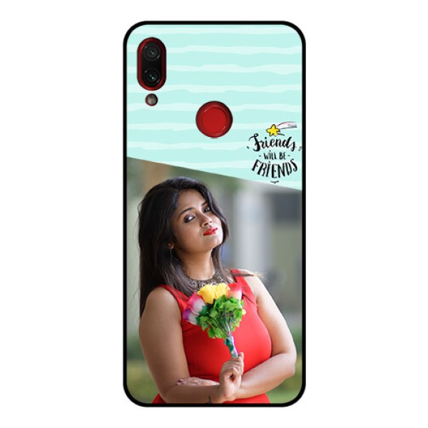 Redmi Note 7 Pro Custom Glass Phone Case - Friends Picture Icon Design Redmi Note 7 Pro Custom Glass Phone Case - Friends Picture Icon Design