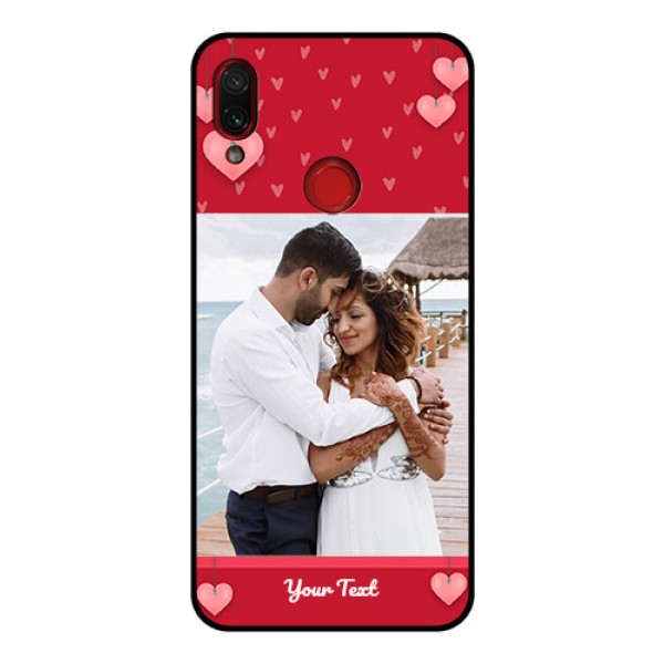 Redmi Note 7 Pro Custom Glass Phone Case  - Valentines Day Design