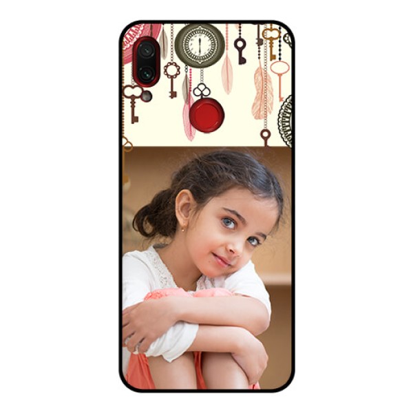 Redmi Note 7 Pro Custom Glass Mobile Case  - Boho Style Design