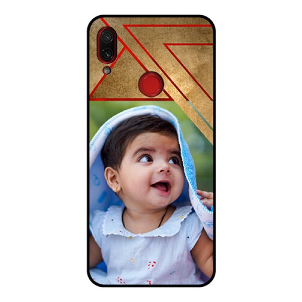 Redmi Note 7 Pro Personalized Glass Phone Case - Gradient Abstract Texture Design Redmi Note 7 Pro Personalized Glass Phone Case - Gradient Abstract Texture Design